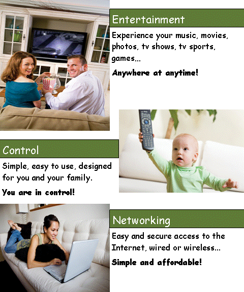 Home Entertainment Areas